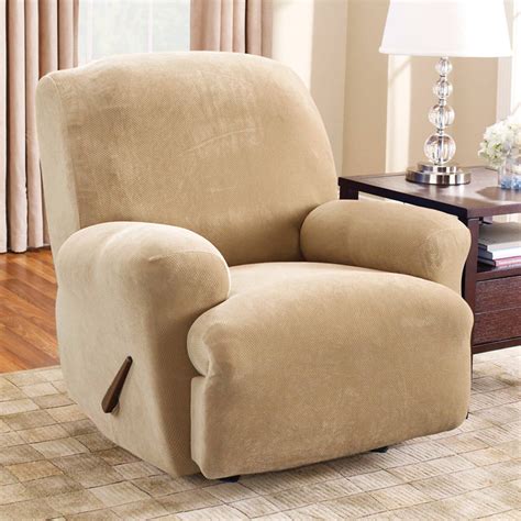 Reg 140. . Slipcover recliner chair